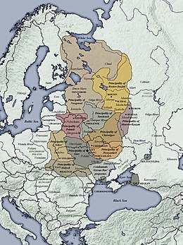 het Kievse Rijk (bron Wikipedia)